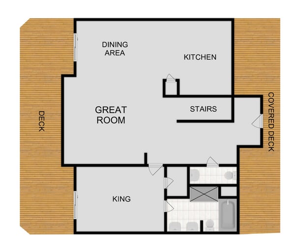 Map of Second Floor