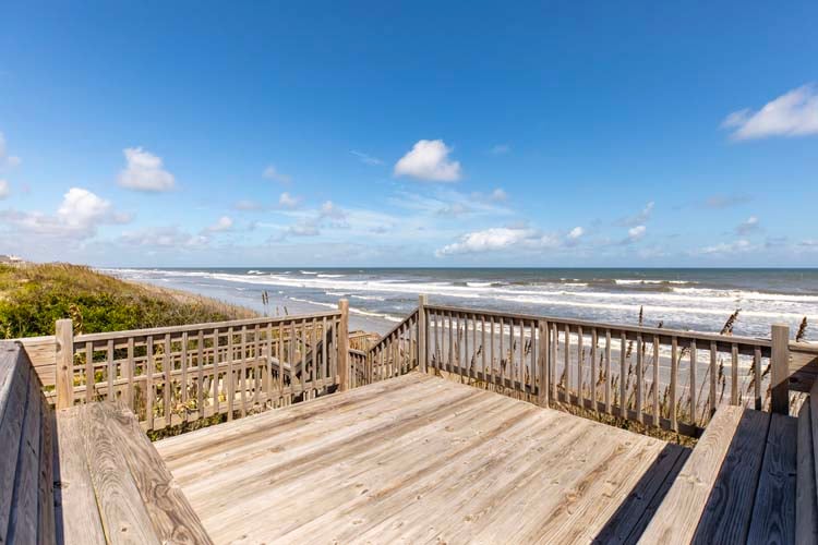 Private Oceanfront Dune Deck