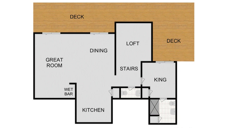 Map of Second Floor