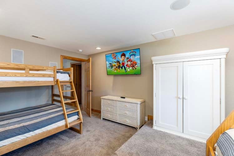 Ground Floor Pyramid Bunks Bedroom