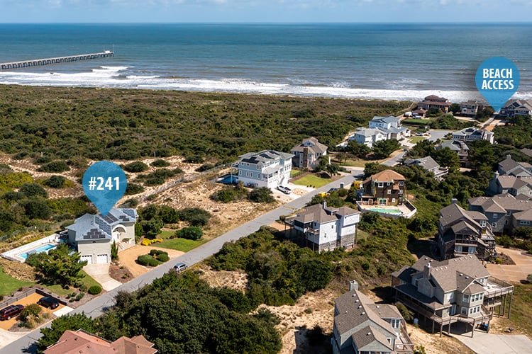 Beach Access Down The Street