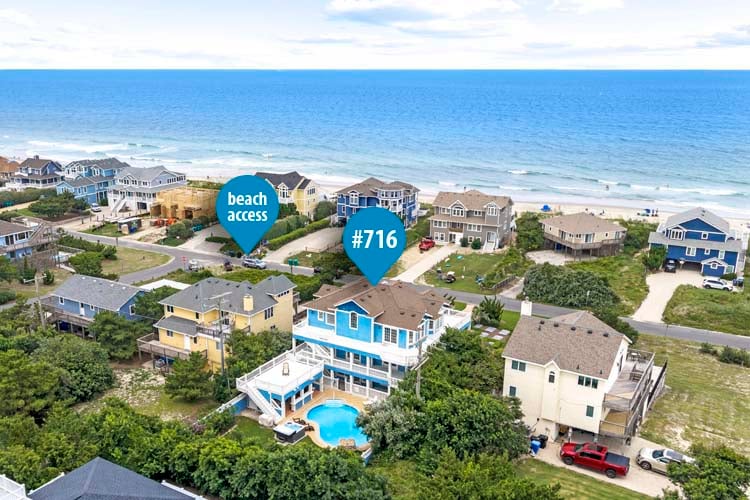 Right Across the Street from the Beach!