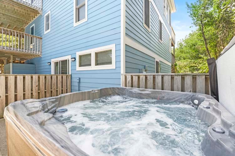 Poolside Hot Tub