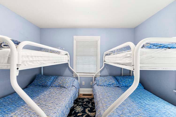 1st Floor Pyramid Bunks with Shared Bath