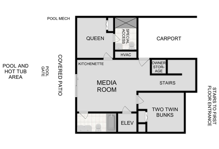 Map of Ground Floor