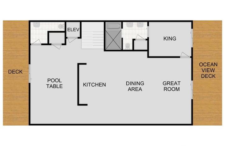 Map of Second Floor