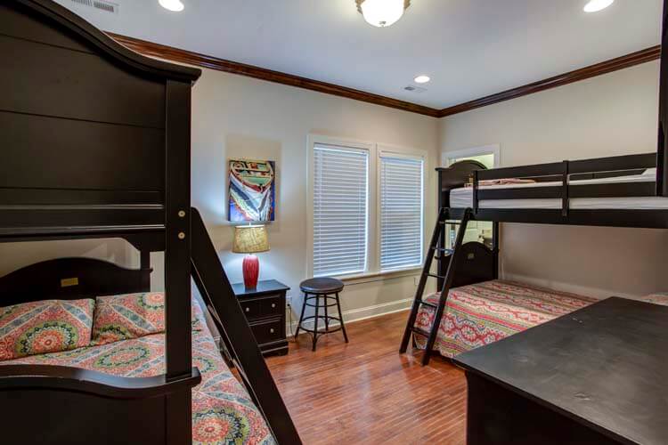 Ground Floor Pyramid Bunks with Private Bath