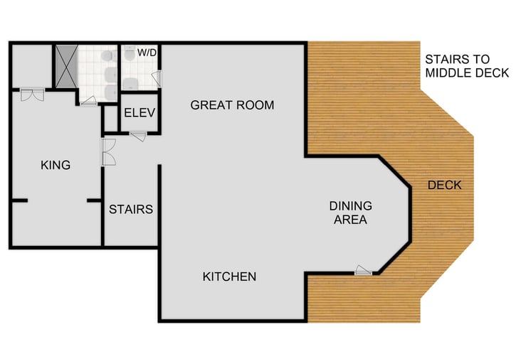 Map of Second Floor