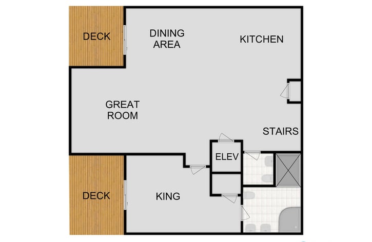Map of Second Floor