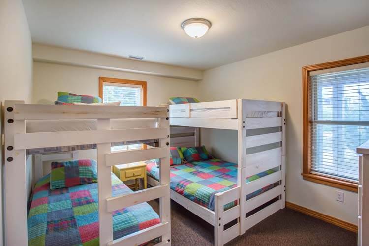 Ground Floor Pyramid & Twin Bunks Bedroom