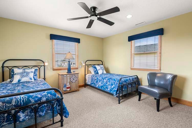 2nd Floor Twins Bedroom