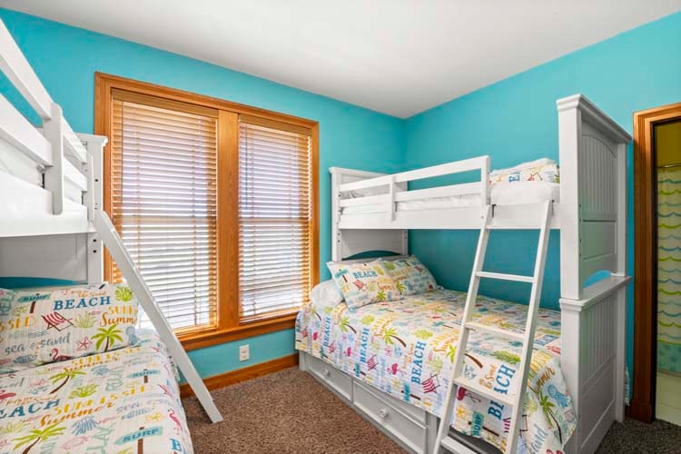 1st Floor Pyramid Bunks with Private Bath