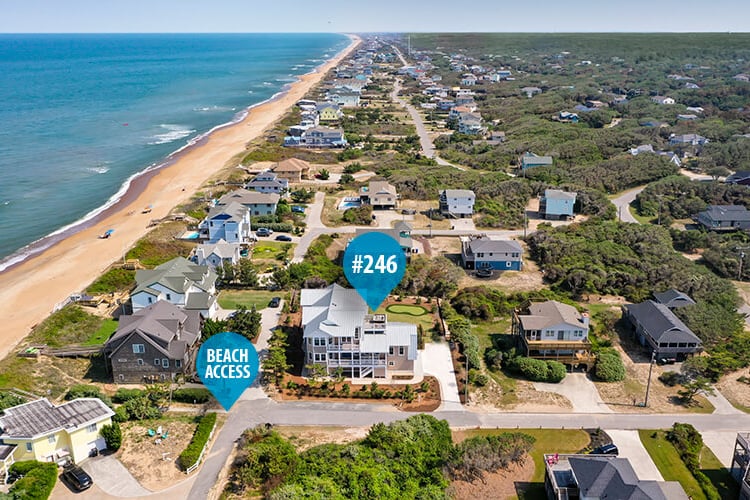 Beach Access Across the Street