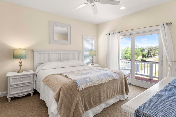 1st Floor King with Private Bath and Deck