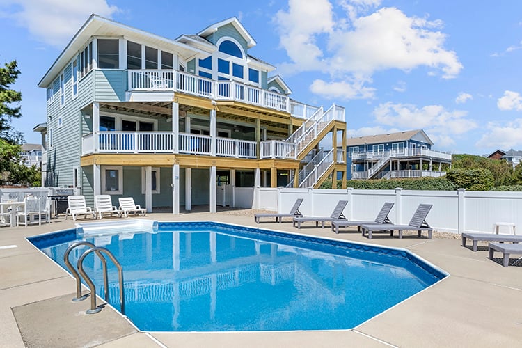 Poolside Exterior