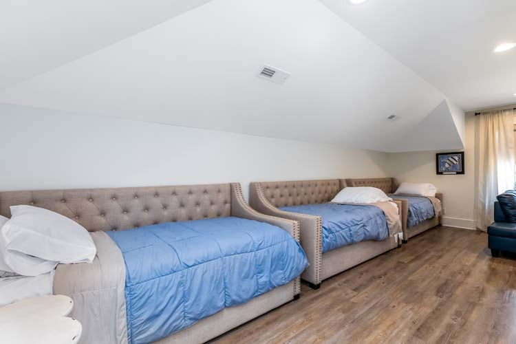 Three Daybeds with Twin Trundles Bedroom (Above Garage)