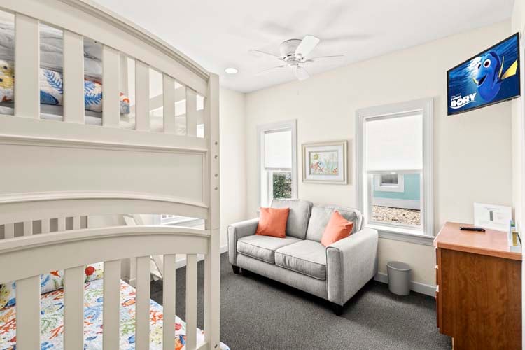 Ground Floor Double Bunk with Shared Bath