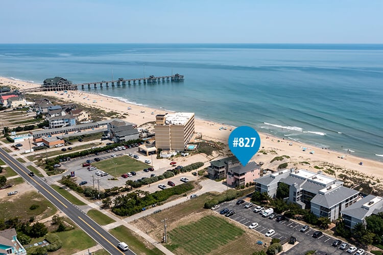 Aerial View | Jennette's Pier to the North