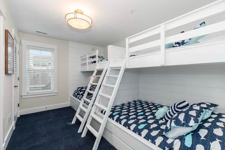 1st Floor Pyramid Bunks with Shared Bath