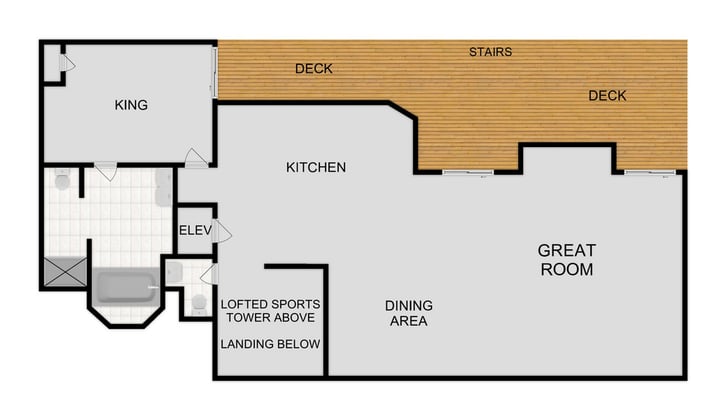 Map of Second Floor
