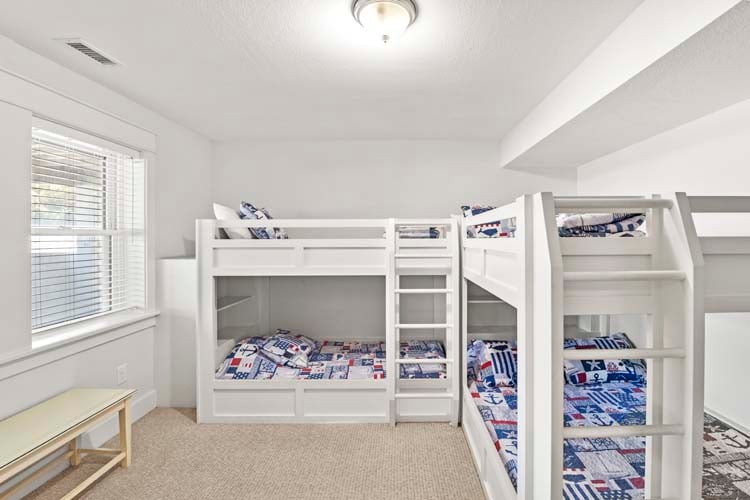 Ground Floor Double & Twin Bunk with Shared Bath