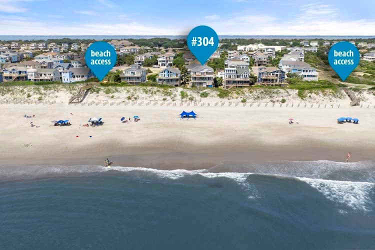 Located Between Two Beach Accesses