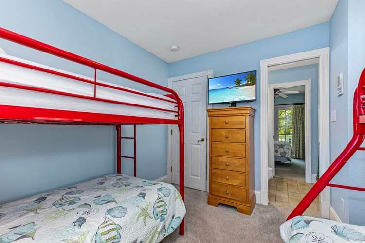 1st Floor Pyramid and Twin Bunk with Shared Bath