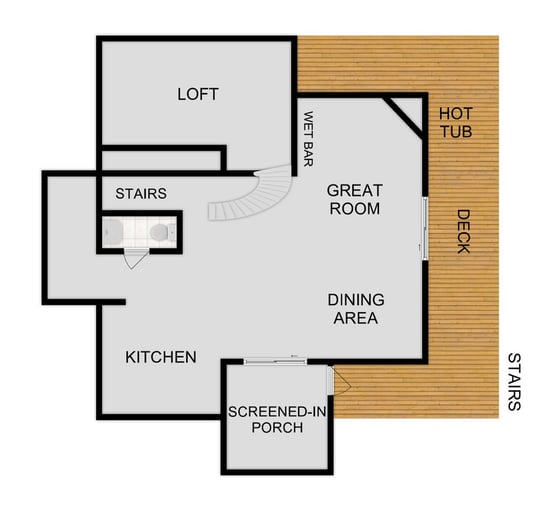 Map of Second Floor