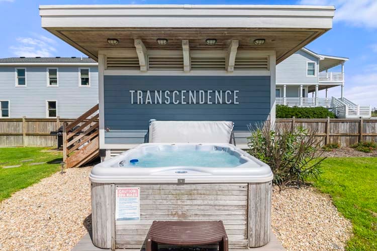 Poolside Hot Tub