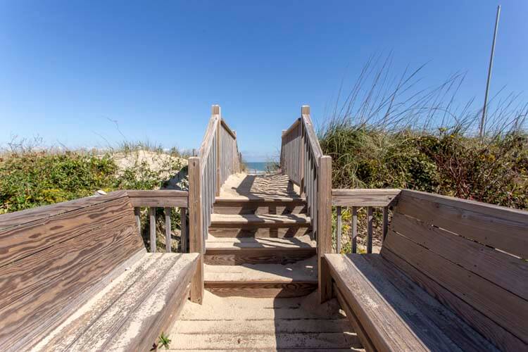 Private Beach Walkway