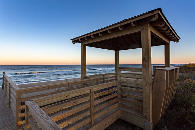 Private Dune Top Gazebo