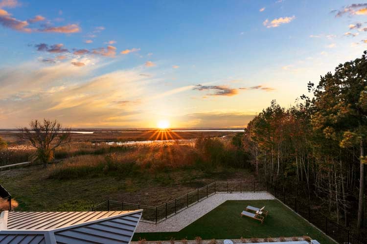 View at Sunset