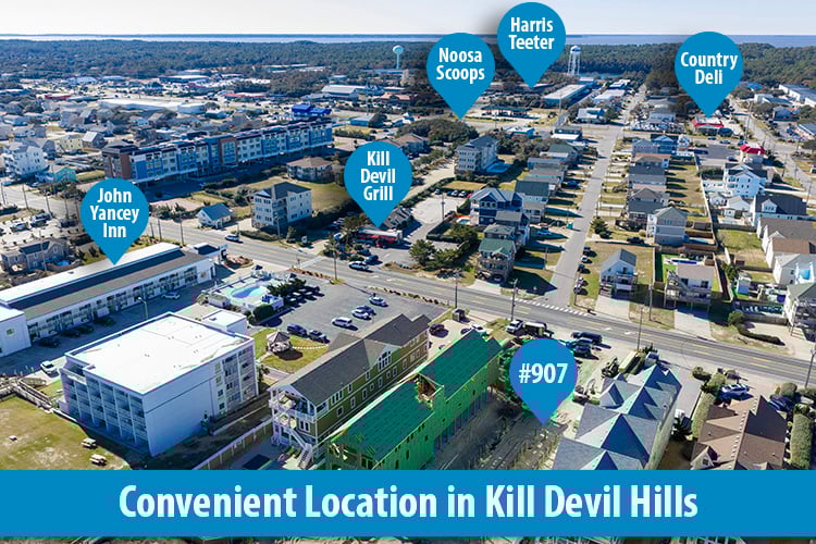 Convenient Location in Kill Devil Hills