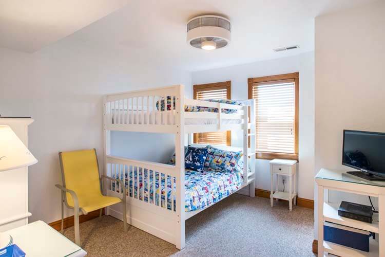 Ground Floor Double Bunk with Shared Bath