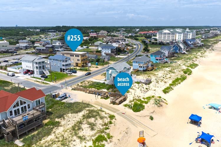 Beach Access Across The Street