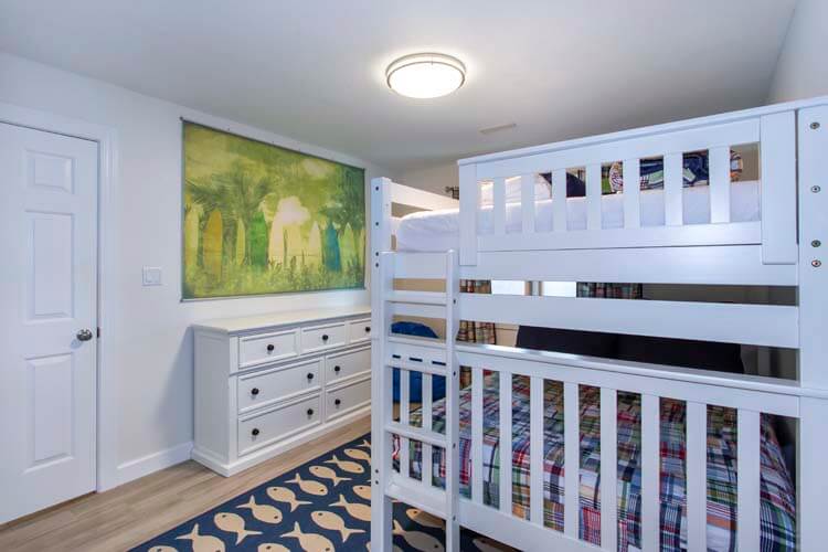 Ground Floor Double Bunk with Shared Bath