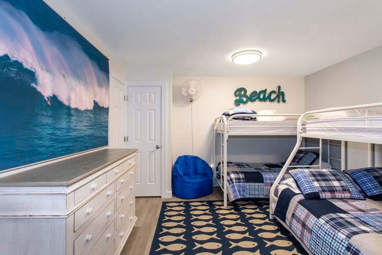 Ground Floor Pyramid & Twin Bunks Bedroom