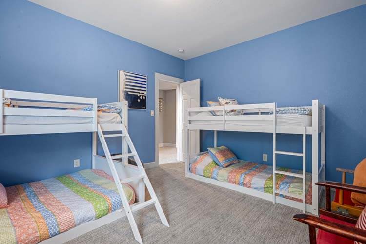 Ground Floor Pyramid & Twin Bunk with Private Bath