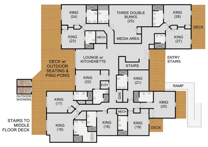 Map of Ground Floor