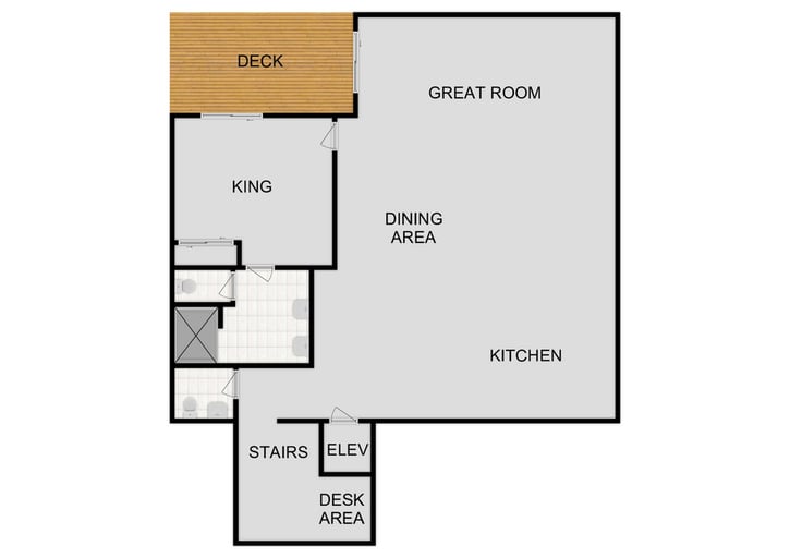 Map of Second Floor