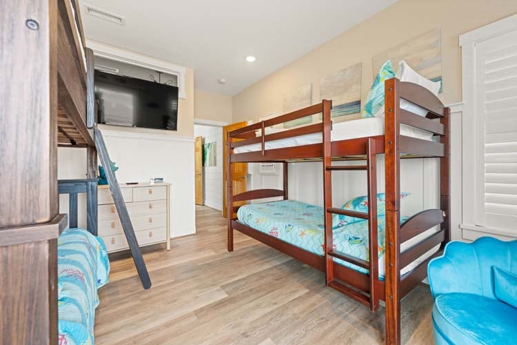 Ground Floor Double & Twin Bunk Bedroom