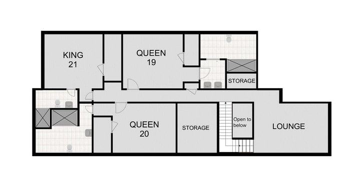 Map of Third Floor