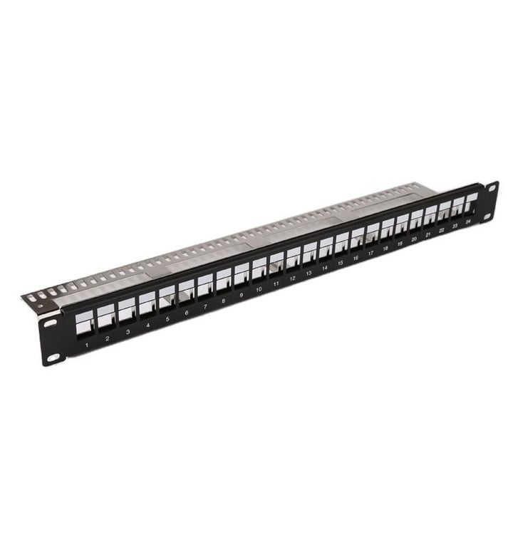 24-Port Blank Patch Panel
