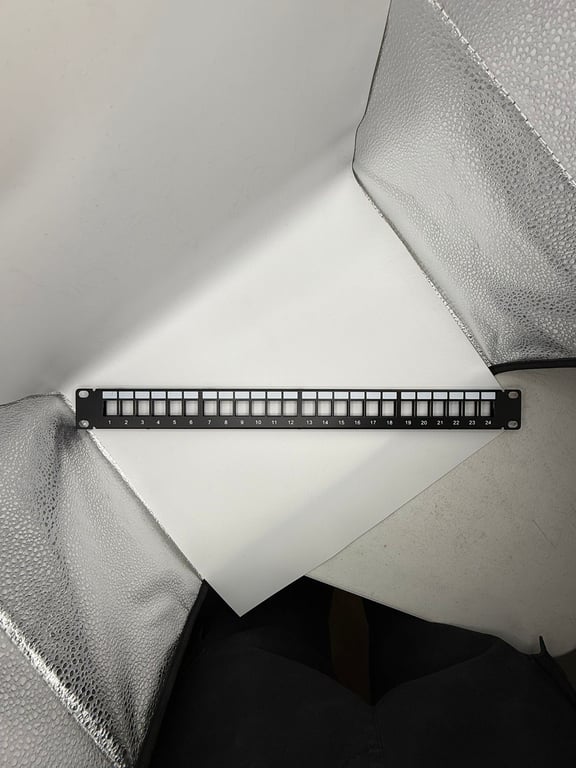 24-Port Blank Patch Panel