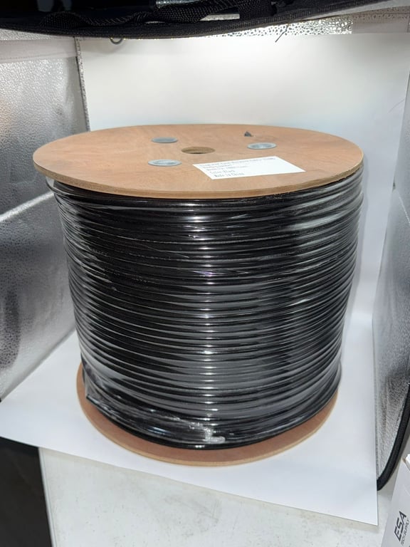 Cat6 Direct Burial Bulk Cable – CCA - Black