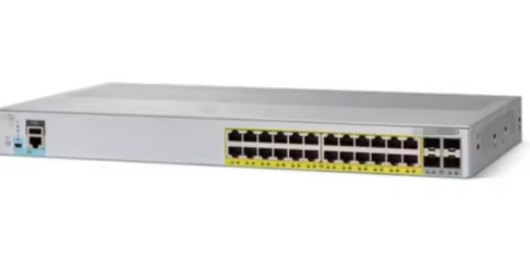 24-Port Fast Ethernet + 4-Port Gigabit PoE Switch