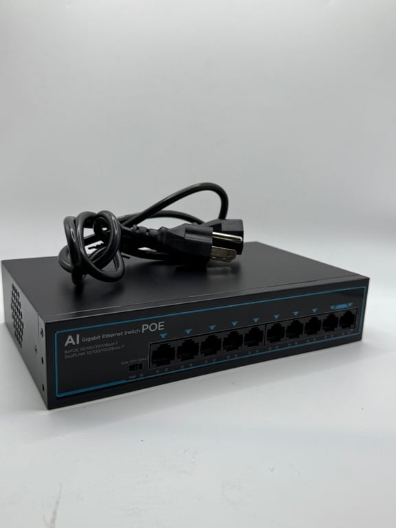 8+2 Port PoE Gigabit Switch