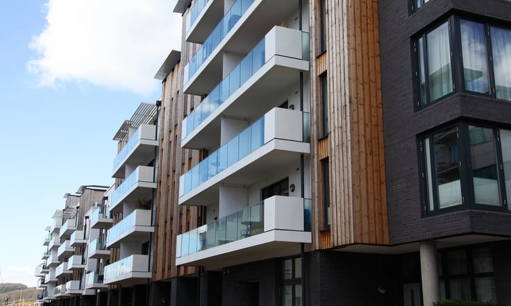 Contemporary block of flats