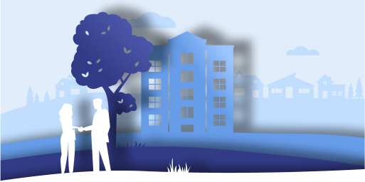 Deed of trust couple illustration