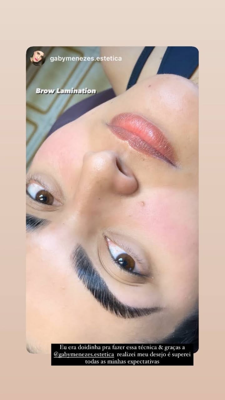 Brow Lamination por Gabrielle Menezes Paz Marcondes